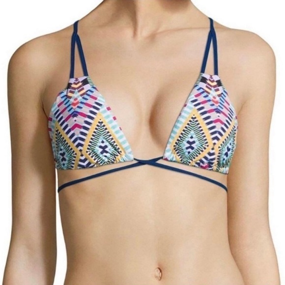 Red Carter Grand Bazaar Bikini Top XS - Picture 1 of 8